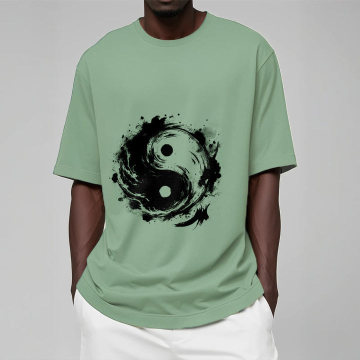 Buddha Stones陰陽バランスデザインTシャツ - image 16