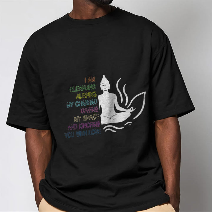 Buddha Stones、仏陀の蓮の花、瞑想デザインTシャツ - image 6