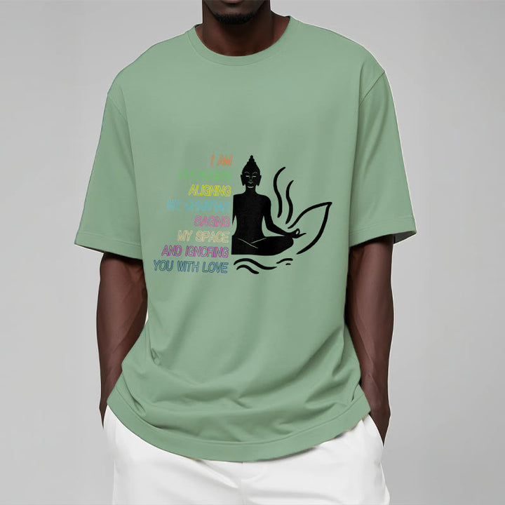 Buddha Stones、仏陀の蓮の花、瞑想デザインTシャツ - image 16