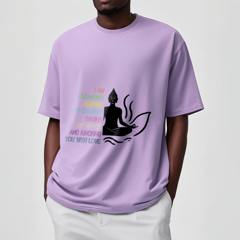 Buddha Stones、仏陀の蓮の花、瞑想デザインTシャツ - image 18