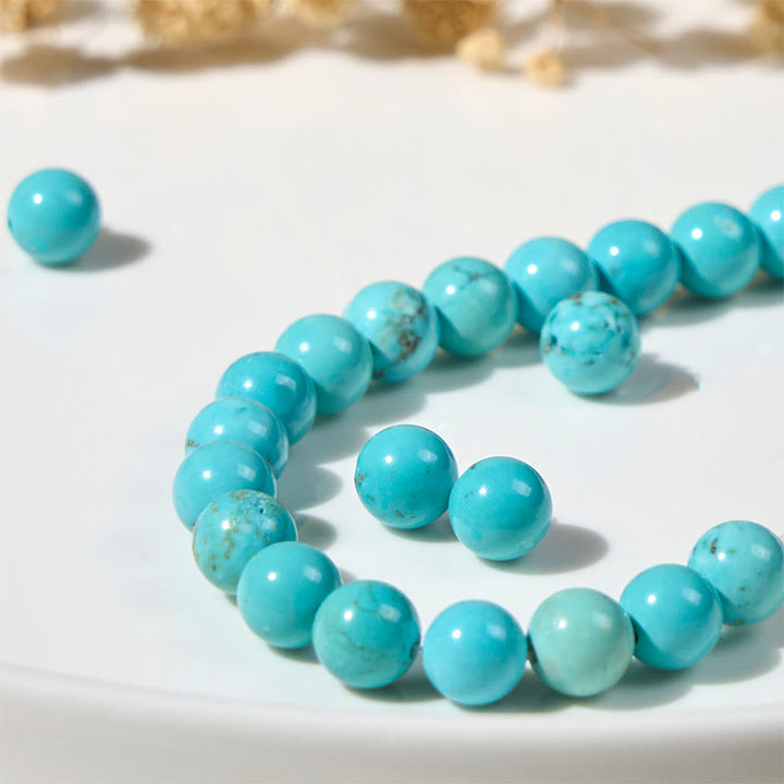 Buddha Stonesナチュラルキャットターコイズ パワービーズブレスレット - image 7