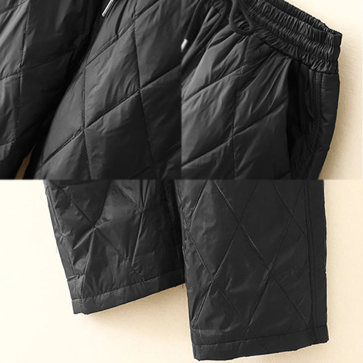 Buddha Stonesカジュアル ハイウエスト ドローストリングデザイン レディース ワイドレッグ コットンパンツ ポケット付き - image 6