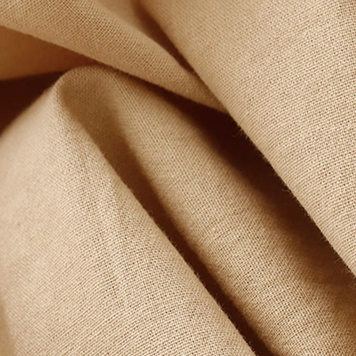 Buddha Stonesスプリングプレーンラペルロングスリーブミディドレス（ポケット付き） - image 14