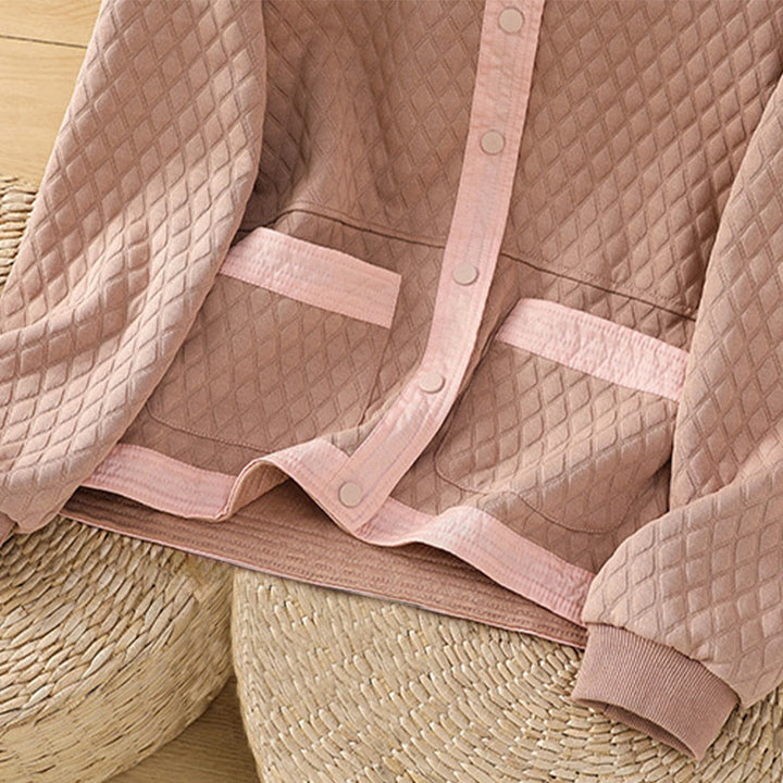 Buddha Stonesレトロプレーン レディース コットン 長袖ジャケット ポケット付き - image 13