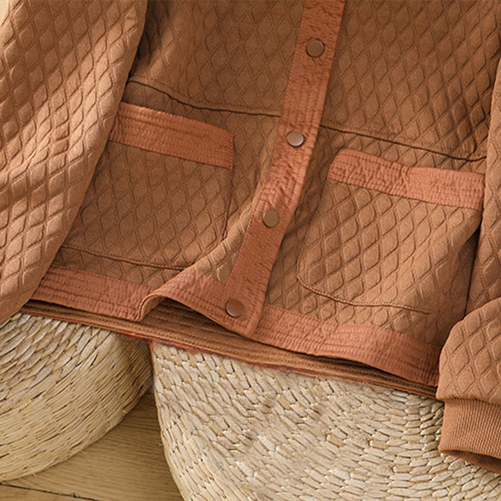 Buddha Stonesレトロプレーン レディース コットン 長袖ジャケット ポケット付き - image 24