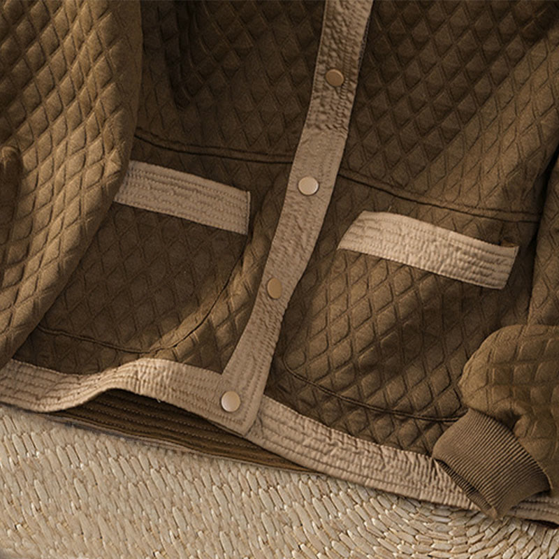 Buddha Stonesレトロプレーン レディース コットン 長袖ジャケット ポケット付き - image 33