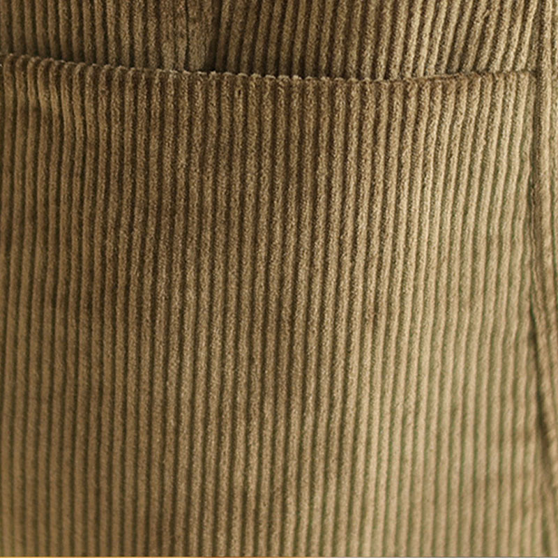 Buddha Stonesレトロプレーン レディース 長袖コーデュロイジャケット ポケット付き - image 8