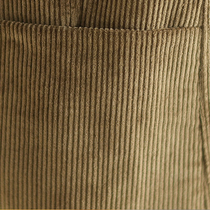 Buddha Stonesレトロプレーン レディース 長袖コーデュロイジャケット ポケット付き - image 8