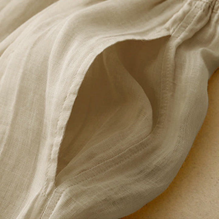 Buddha Stonesカジュアル ルーズ ダブルレイヤー 7-8丈 クロップドパンツ レディース パンツ ポケット付き - image 23