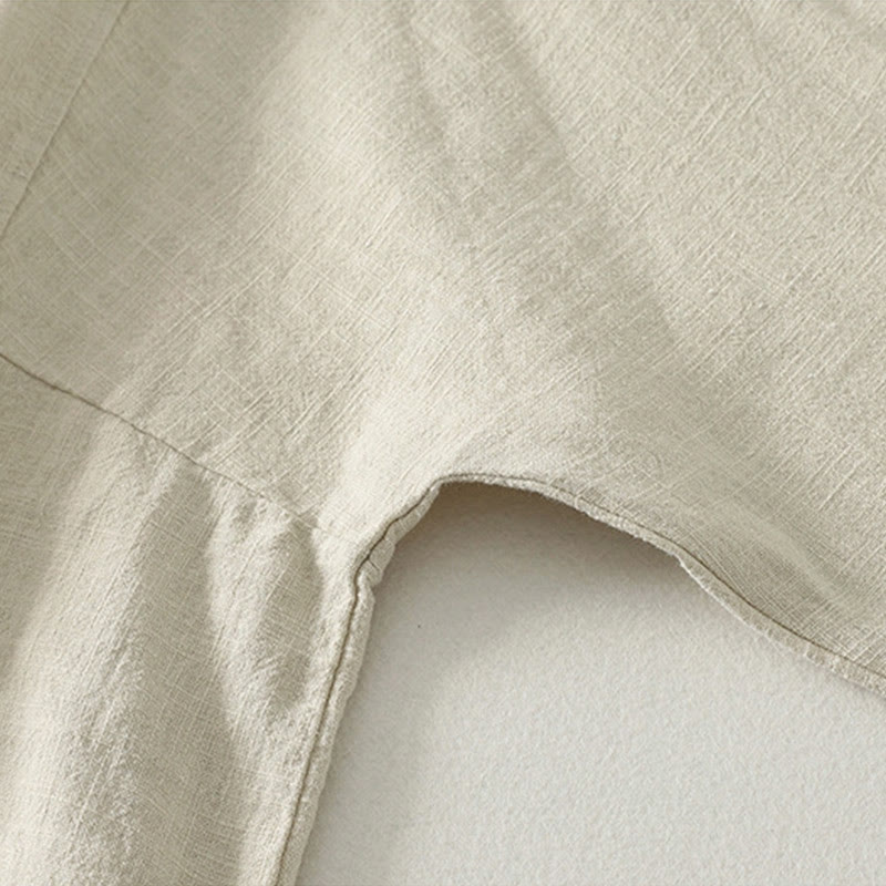 Buddha Stonesカジュアル 無地 カエルボタン レディース 長袖シャツ - image 9