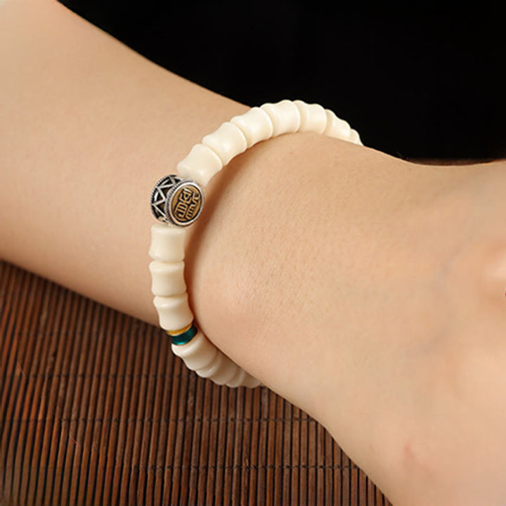Buddha Stones菩提樹の龍模様 悪霊除けブレスレット - image 4