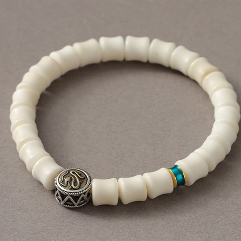 Buddha Stones菩提樹の龍模様 悪霊除けブレスレット - image 2