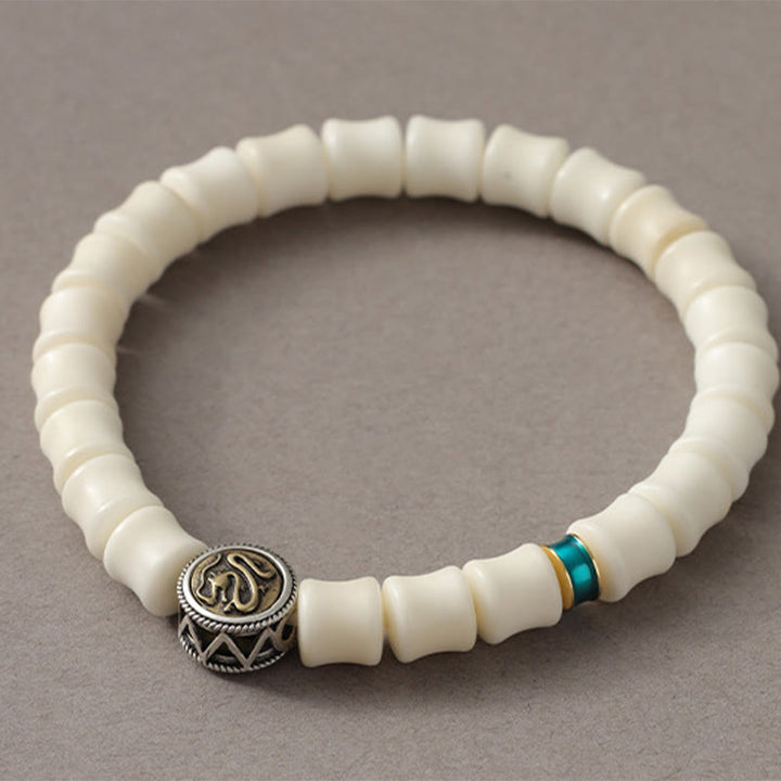 Buddha Stones菩提樹の龍模様 悪霊除けブレスレット - image 2