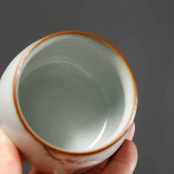 Buddha Stones かわいい猫の枝のティーカップカンフーティーカップギフトボックス付き - image 17