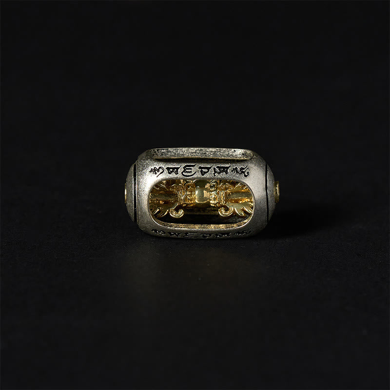 Buddha Stones天然シトリン「オーム・マニ・パドメ・フム」豊かさのブレスレット - image 6