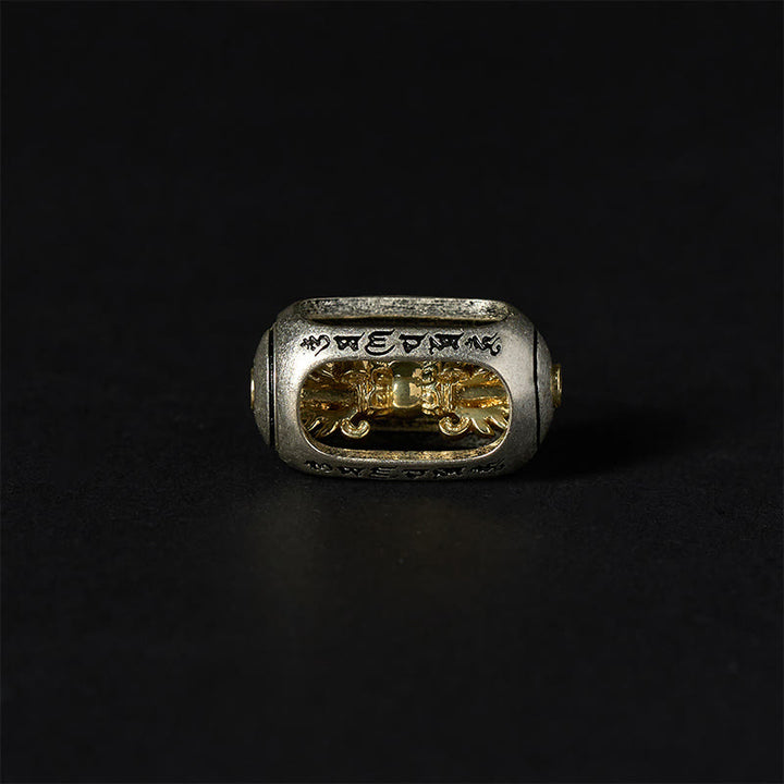 Buddha Stones天然シトリン「オーム・マニ・パドメ・フム」豊かさのブレスレット - image 6