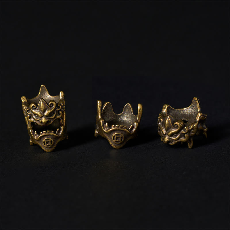 Buddha Stones天然グレージャスパー カンバンバジャスパー シトリン 馬の干支 貔貅守護ブレスレット - image 9
