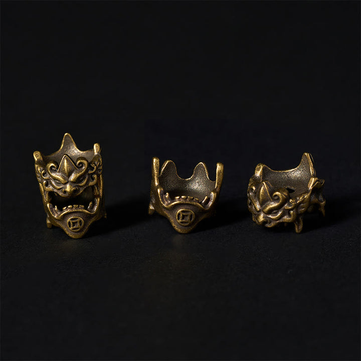 Buddha Stones天然グレージャスパー カンバンバジャスパー シトリン 馬の干支 貔貅守護ブレスレット - image 9