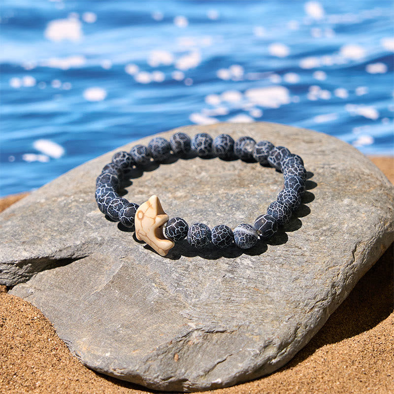 Buddha Stones天然石各種 イルカ スピリチュアルバランスブレスレット - image 14