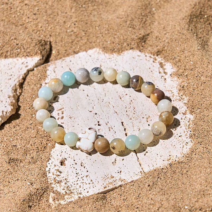 Buddha Stones天然石各種 象の霊力強さブレスレット - image 14
