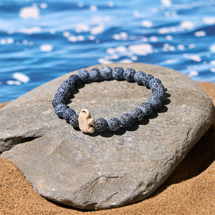 Buddha Stones天然石各種 象の霊力強さブレスレット - image 19