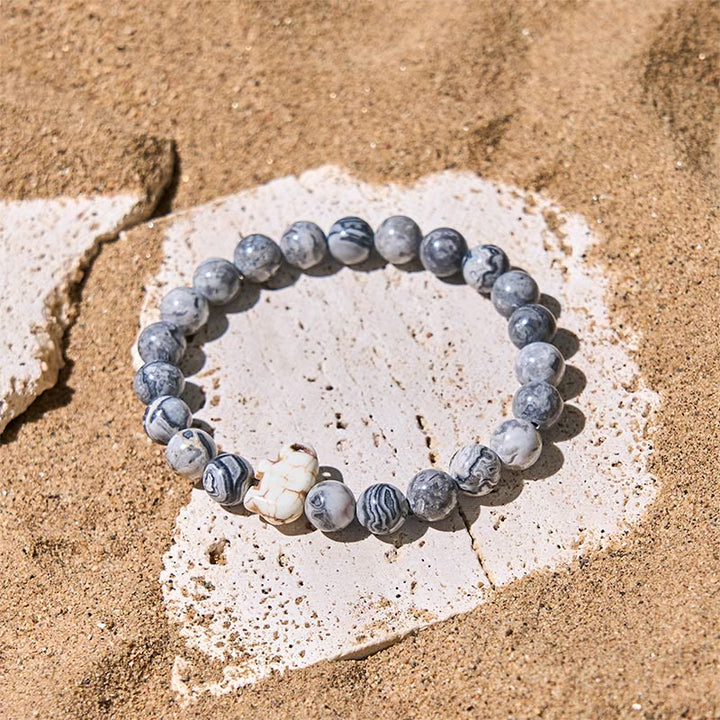 Buddha Stones天然石各種 象の霊力強さブレスレット - image 22