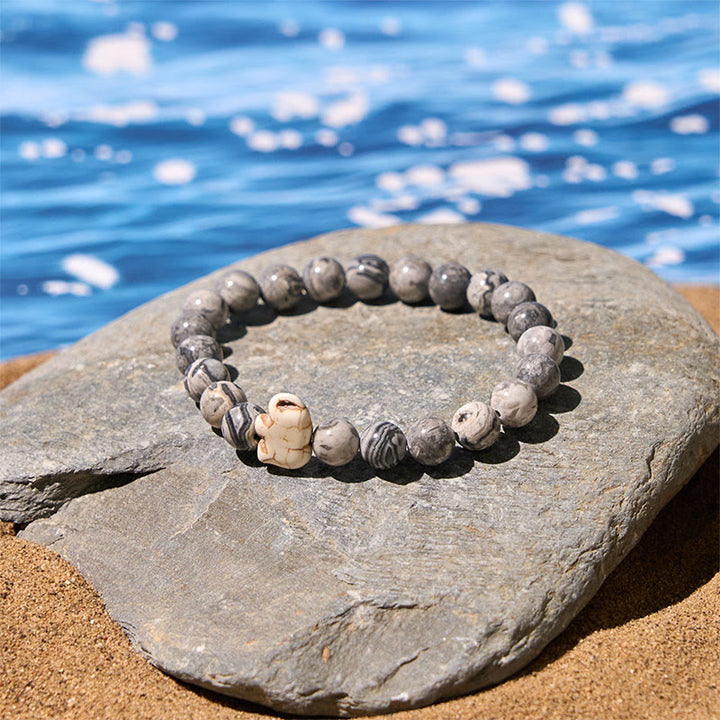 Buddha Stones天然石各種 象の霊力強さブレスレット - image 23