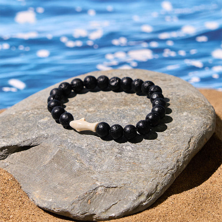 Buddha Stones天然瑪瑙石 鮫の知恵ブレスレット - image 17