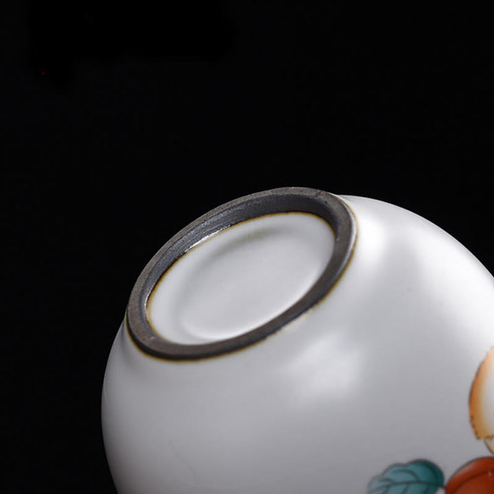 Buddha Stonesかわいい猫の枝付きティーカップ カンフーティーカップ ギフトボックス付き - image 11