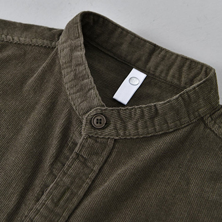 Buddha Stonesプレーンボタンダウン コットンコーデュロイ メンズ 長袖ジャケット - image 18