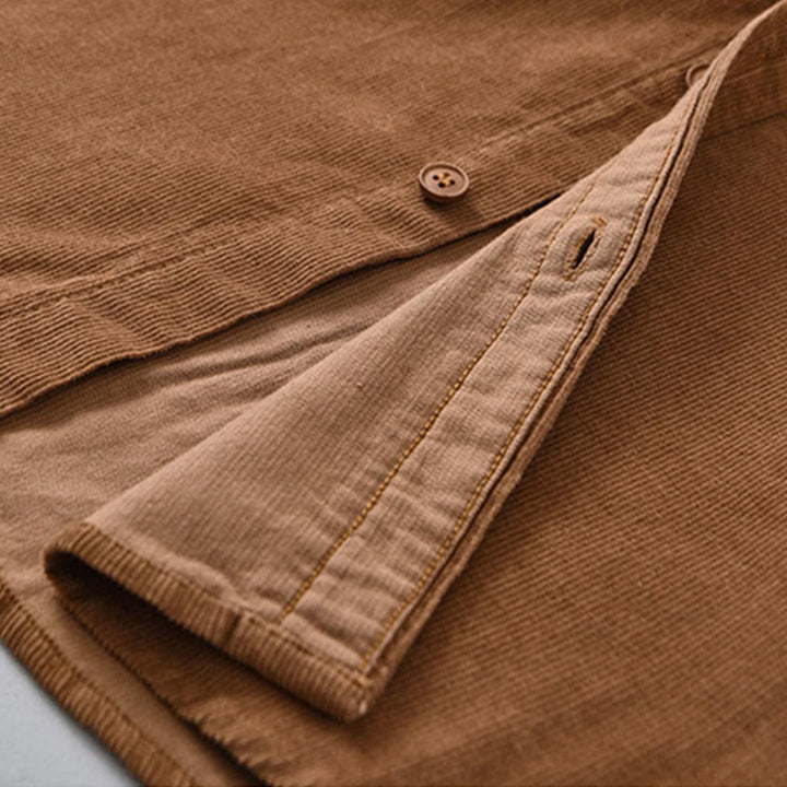Buddha Stonesプレーンボタンダウン コットンコーデュロイ メンズ 長袖ジャケット - image 15