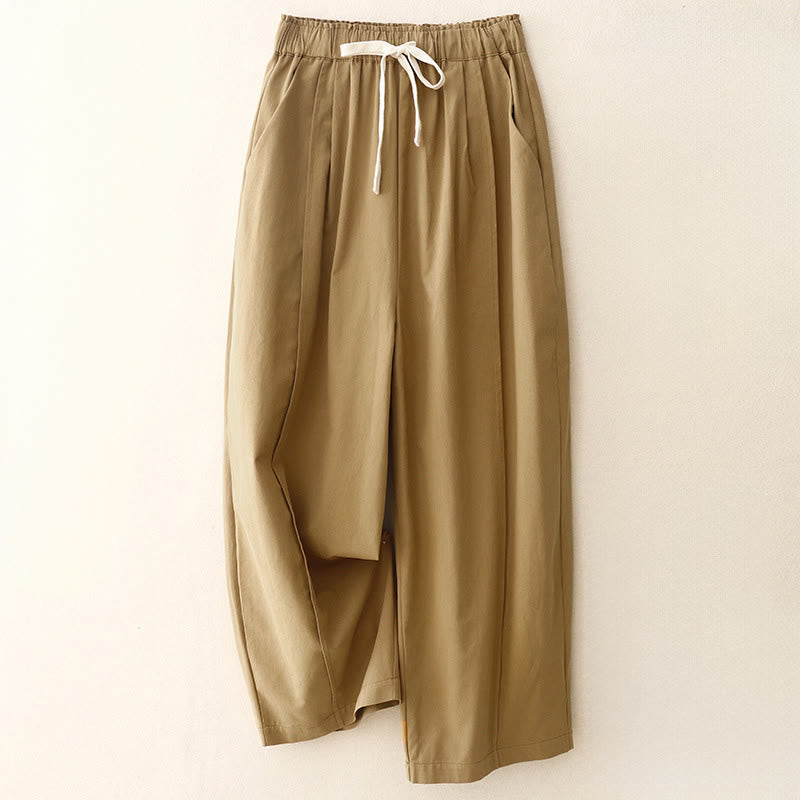 Buddha Stonesカジュアルロープ レディース コットンポリエステル ポケット付きパンツ - ペルー - US8-10，UK/AU12-14，EU40-42 (2XL) - image 0