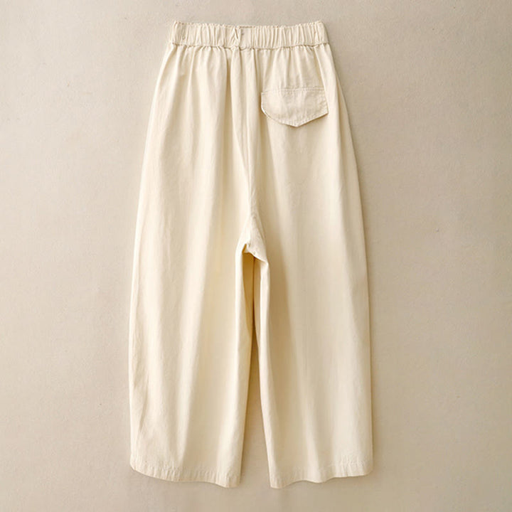 Buddha Stonesカジュアルロープ レディース コットンポリエステル ポケット付きパンツ - image 6