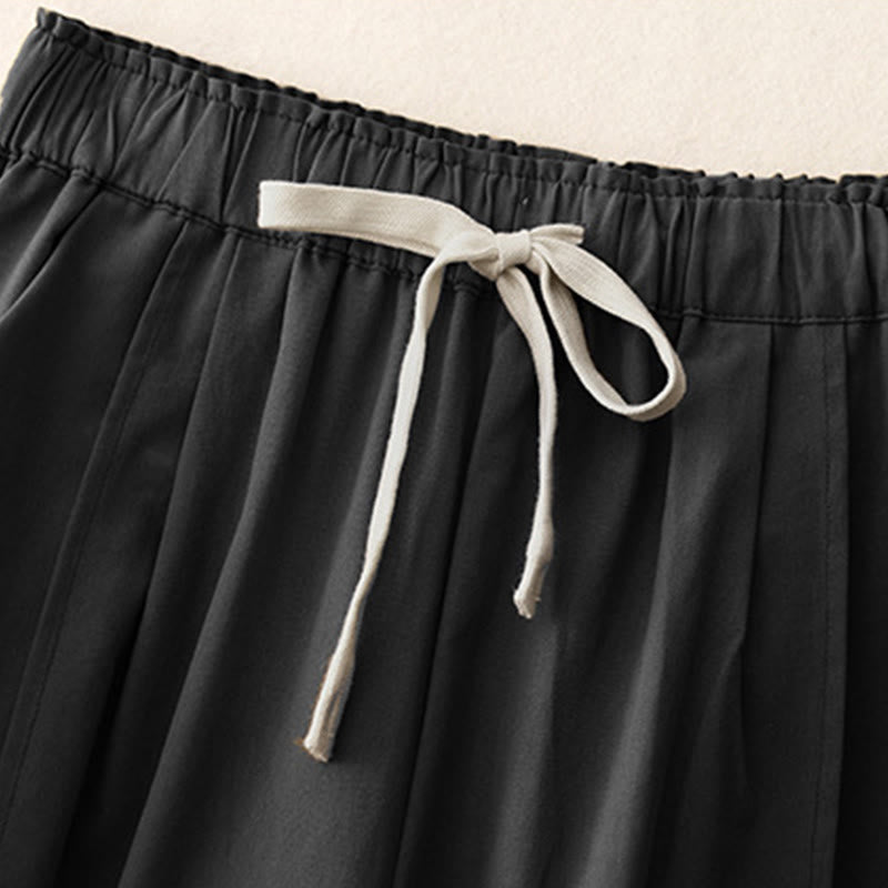 Buddha Stonesカジュアルロープ レディース コットンポリエステル ポケット付きパンツ - image 15