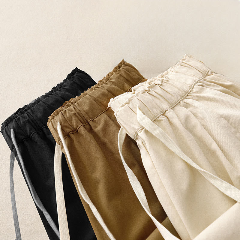 Buddha Stonesカジュアルロープ レディース コットンポリエステル ポケット付きパンツ - image 19