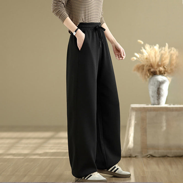 Buddha Stonesカジュアルロープ レディース コットン ストレートレッグパンツ ポケット付き - image 11