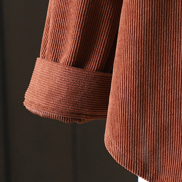 Buddha Stonesコーデュロイ レディース コットン 長袖 ジャケット ポケット付き - image 11