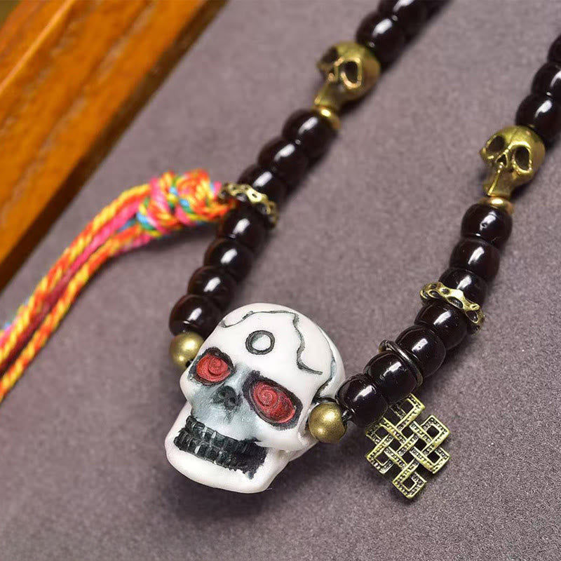 Buddha Stonesチベット ココナッツシェル 屍の王 森の幸運を呼ぶブレスレット - image 4