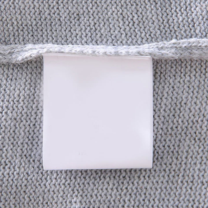 Buddha Stonesリブ編み 無地 裾デザイン メンズ モックネック 長袖 ピュアコットン セーター - image 12