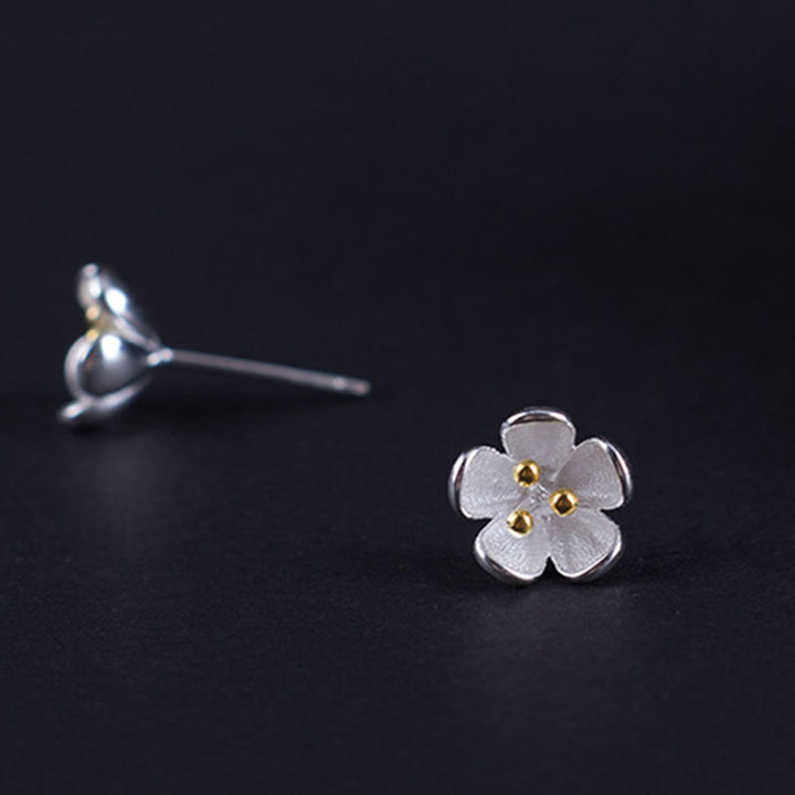 Buddha Stones925スターリングシルバー ゴールデンスタメン バランスイヤリング  - image 3