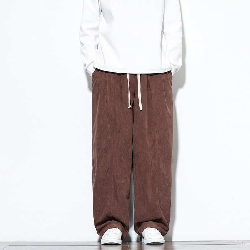 Buddha Stonesプレーンドローストリング ピュアコットンコーデュロイ メンズ ハーレムパンツ ポケット付き - シエナ - US/UK/AU46、 EU56 (5XL) - image 31