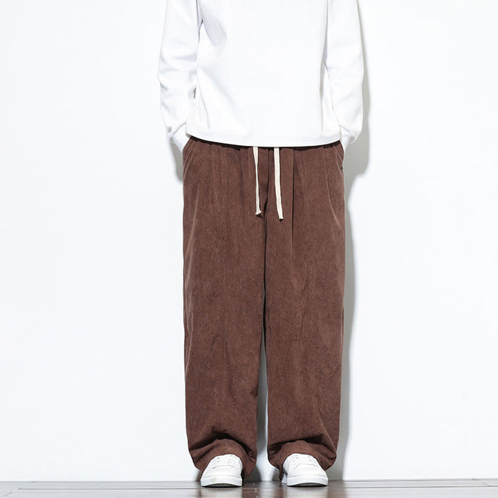 Buddha Stonesプレーンドローストリング ピュアコットンコーデュロイ メンズ ハーレムパンツ ポケット付き - シエナ - US/UK/AU46、 EU56 (5XL) - image 31