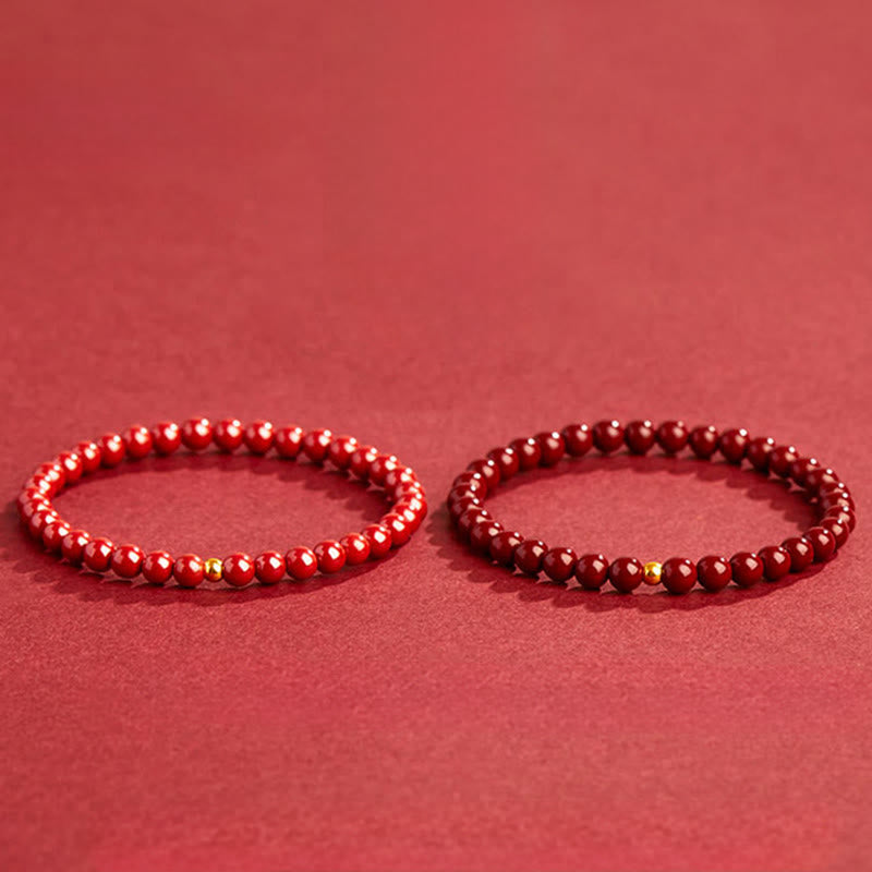 Buddha Stonesシナバーターコイズ コンセントレーションブレスレット - image 6