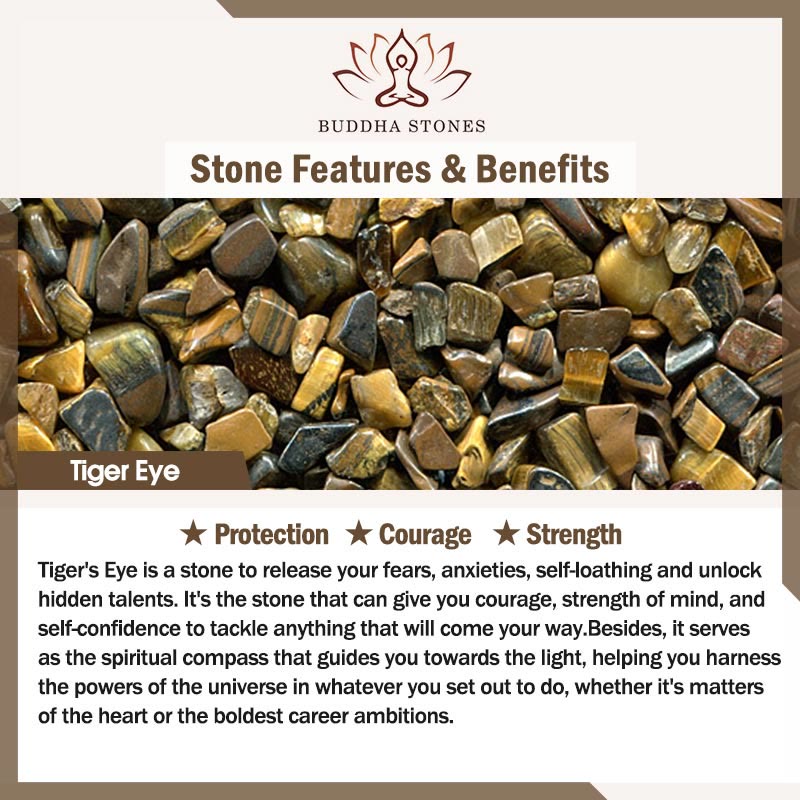 Buddha Stonesアメジスト タイガーアイ ローズクォーツ 保護 抗不安 カード ロープ ブレスレット - image 4