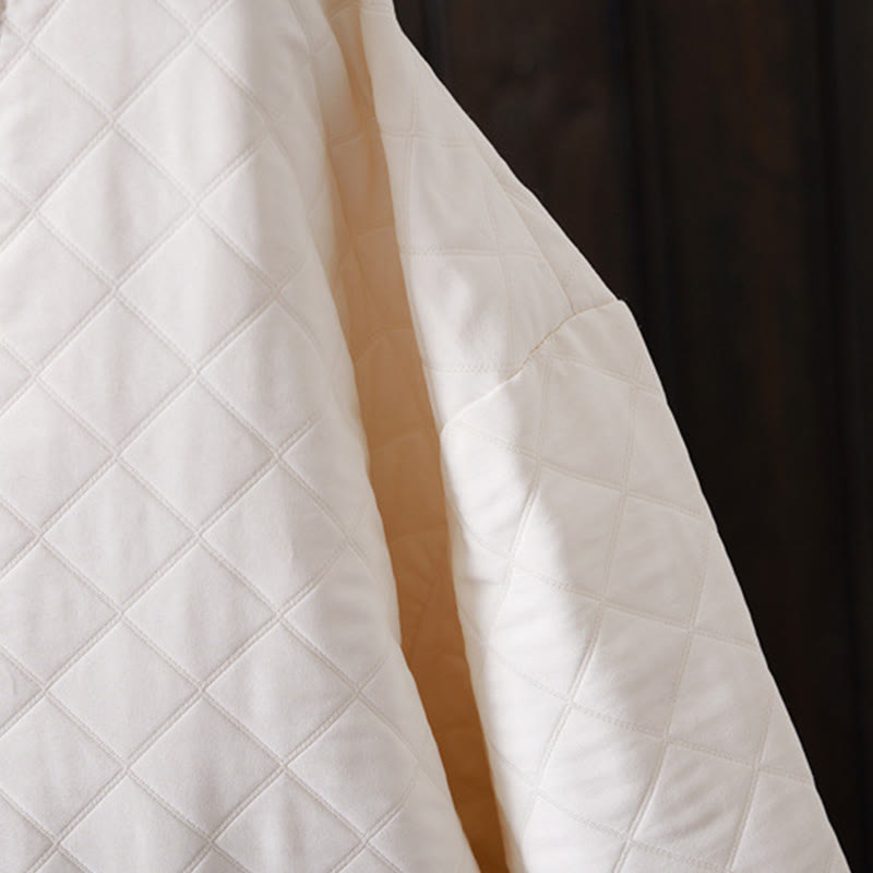 Buddha Stonesカジュアル 無地 レディース 長袖 コットン ジャケット ポケット付き - image 7