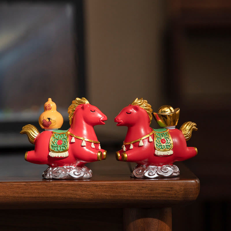 Buddha Stones中国の十二支 午年 福の字豊かさ家の装飾 - image 22