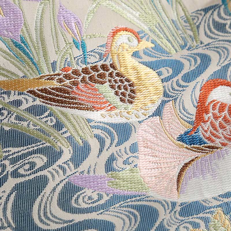 Buddha Stonesマンダリンダック 牡丹 花 カエルボタン 長袖 メンズ ジャケット ポケット付き - image 8