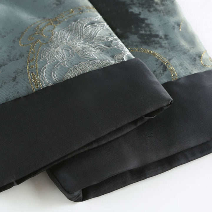 Buddha Stones麒麟山 カエルボタン 長袖 メンズ ジャケット ポケット付き - image 10