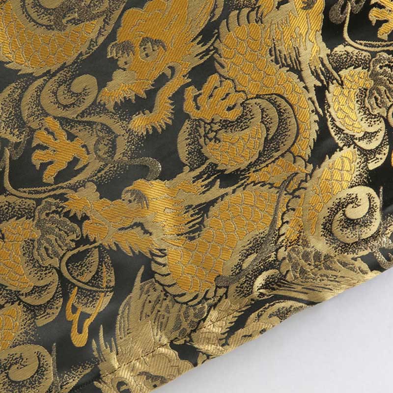 Buddha Stones冬用 ドラゴン ジャカード 暖かい フロッグボタン 長袖 メンズ ジャケット ポケット付き - image 10