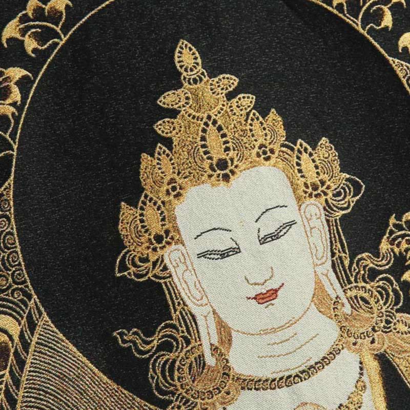 Buddha Stones石観音カエルボタン長袖メンズジャケット - image 12